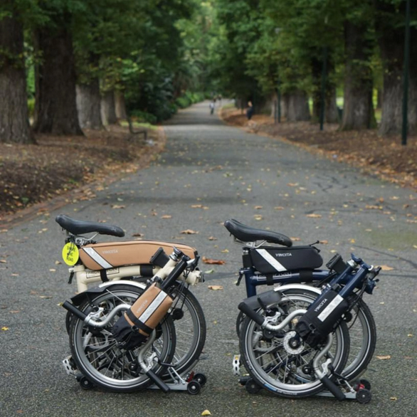 Vincita Voyage Brompton Frame Bags — BikeBike